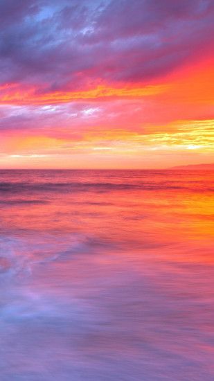 Pink Beach Sunset | Sunset on the Beach by ~ mylifehere | Nature .