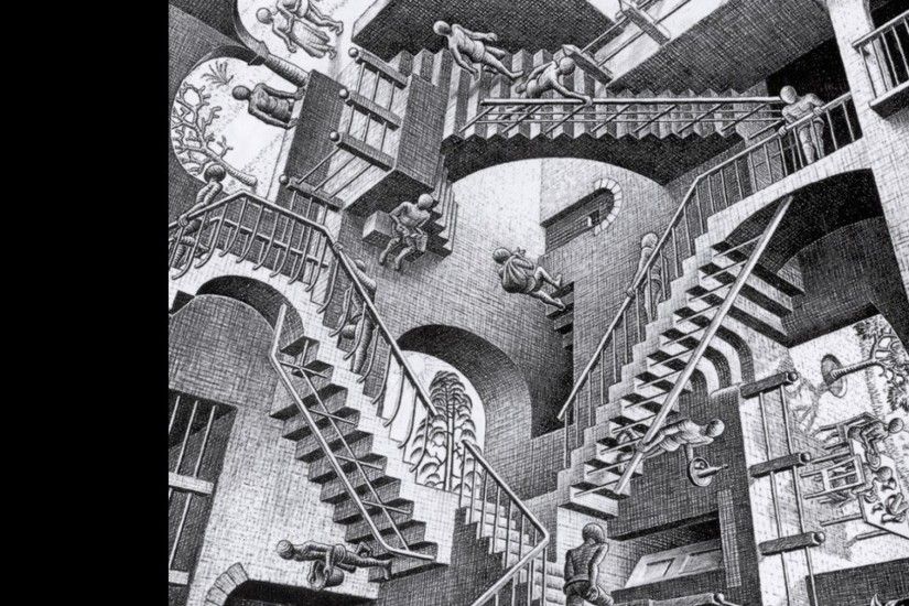 mc, Escher pozadÃ­ tapety