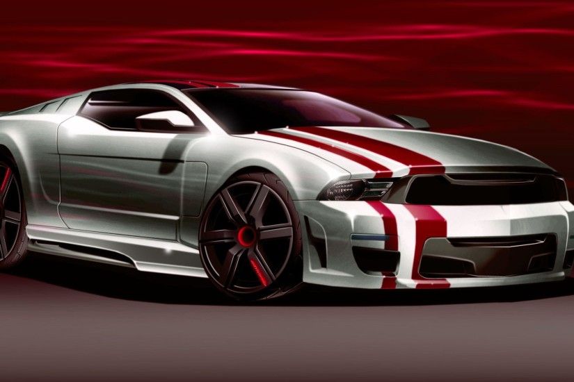 3D Ford mustang Supercar concept - Cool Car Wallpapers
