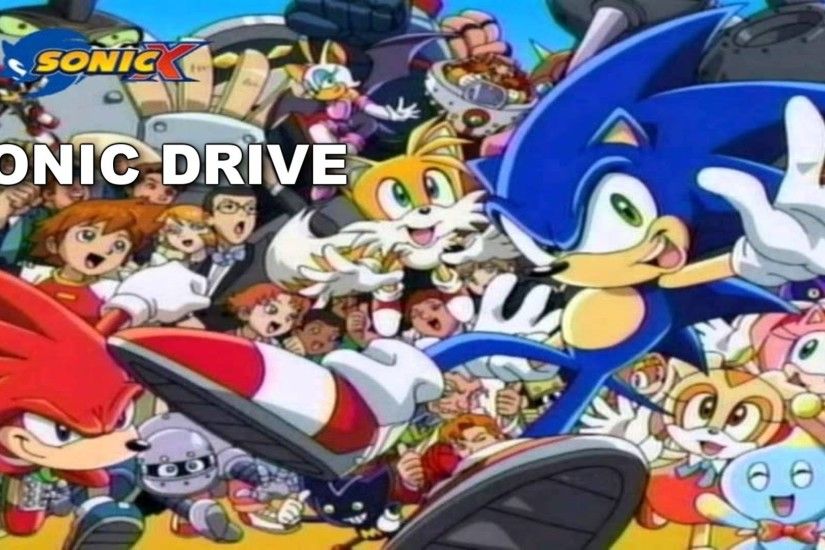 [SONIC KARAOKE ~INSTRUMENTAL~] Sonic X - Sonic Drive (H. Kageyama &  H.Takatori) [WATCH IN HD] - YouTube