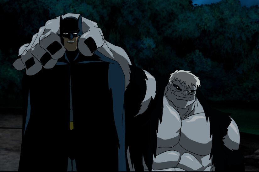 Batman and Solomon Grundy