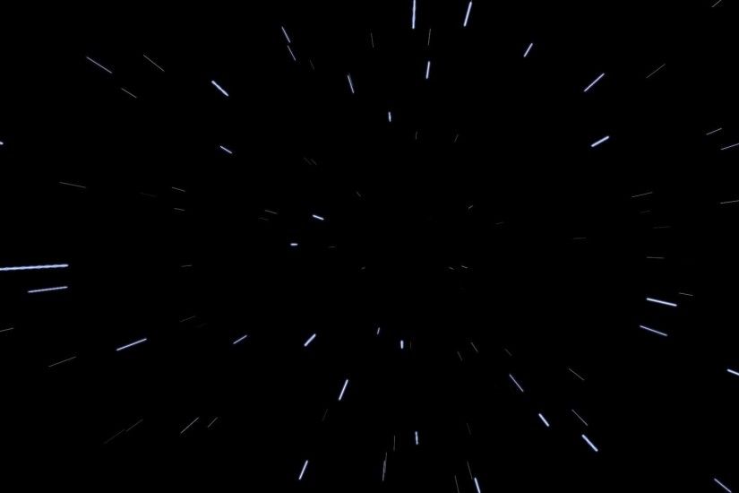Space Warp Speed Effect Background HD