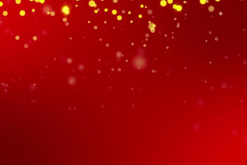 Gold Sparkles on Red Background Loop Free Stock Video Footage Download Clips