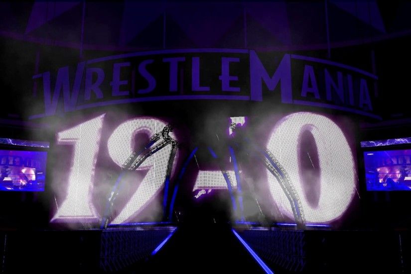 WWE WrestleMania 27: The Undertaker 19-0 Pyro Celebration