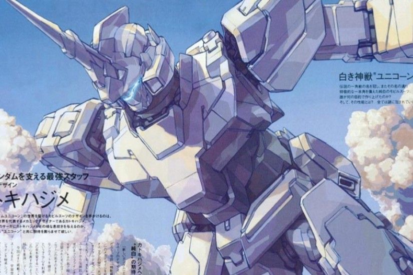 ... Gundam Unicorn Characters - wallpaper.