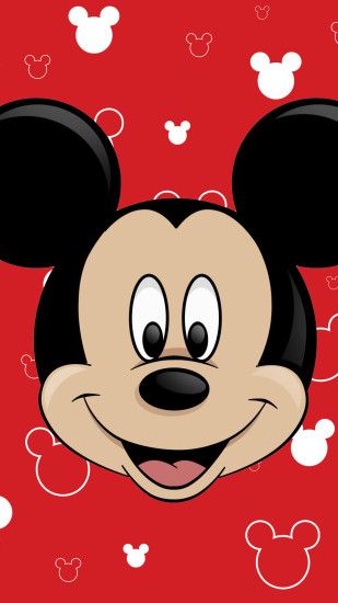 ããã­ã¼ãã¦ã¹ã®ã©ã¢ããå£ç´ Mickey Mouse Close-Up Wallpaper
