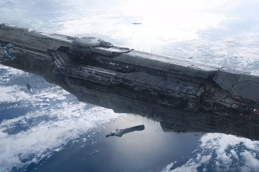 Halo, Spaceship, Halo 4, UNSC Infinity Wallpapers HD / Desktop and Mobile  Backgrounds