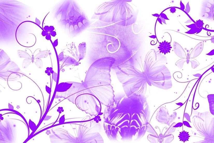 ascendskills.com archive | type big, Purple Flowers On White Background