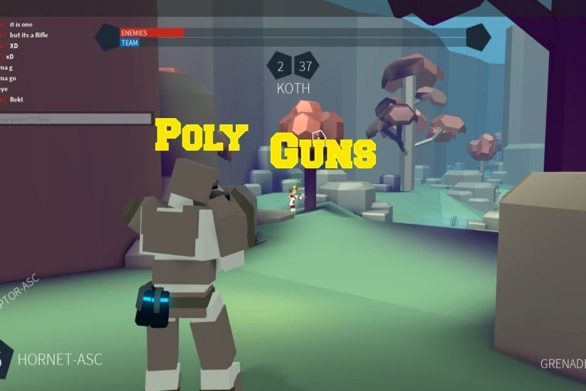 [Roblox] Poly Guns Gameplay