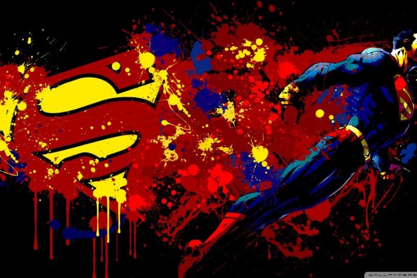 HD Superman Abstract Cartoon 1080p Wallpaper Full Size .