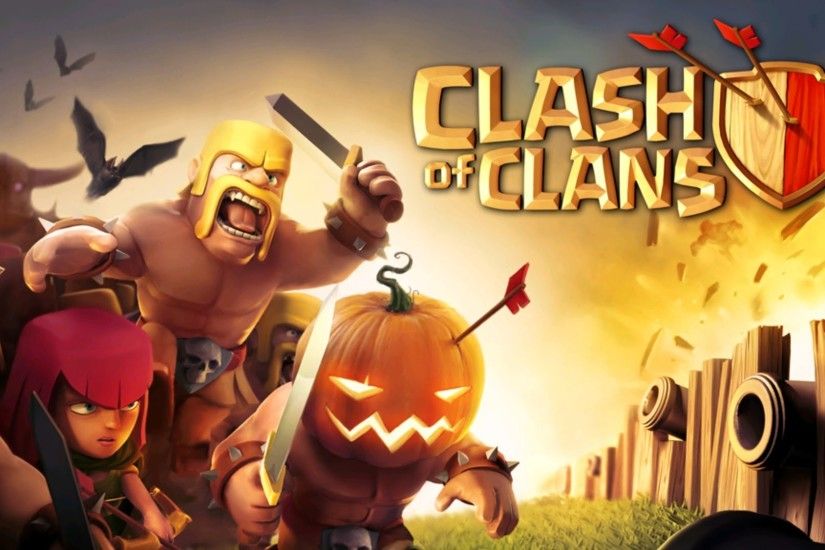 Clash of Clans Halloween Update 1920x1080 wallpaper