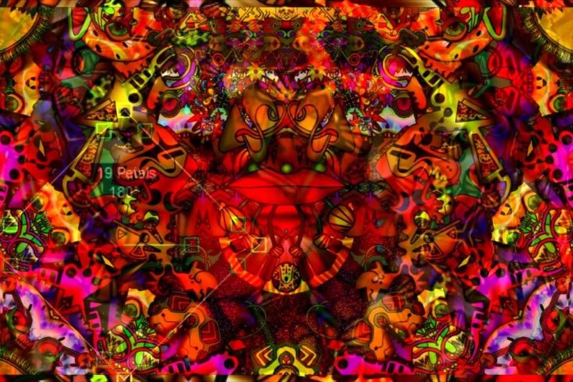 image of acid trip background
