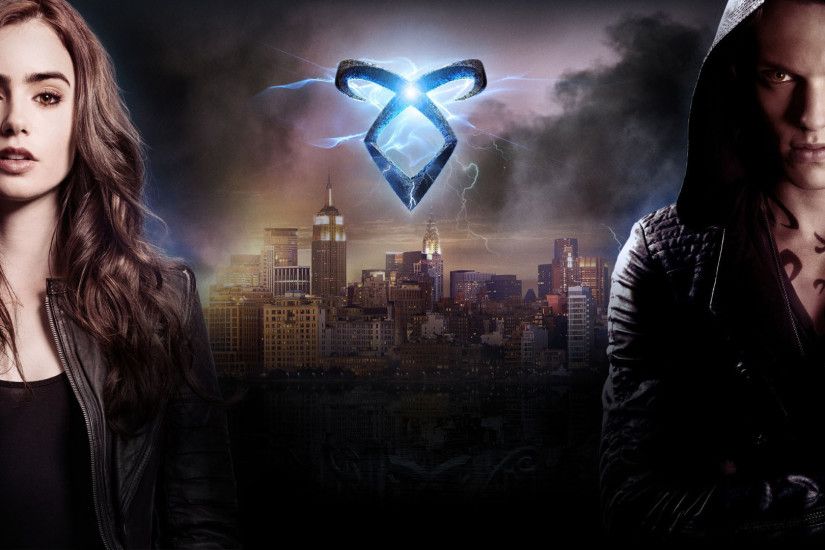 Movie - The Mortal Instruments: City of Bones Jamie Campbell Bower Lily  Collins Wallpaper