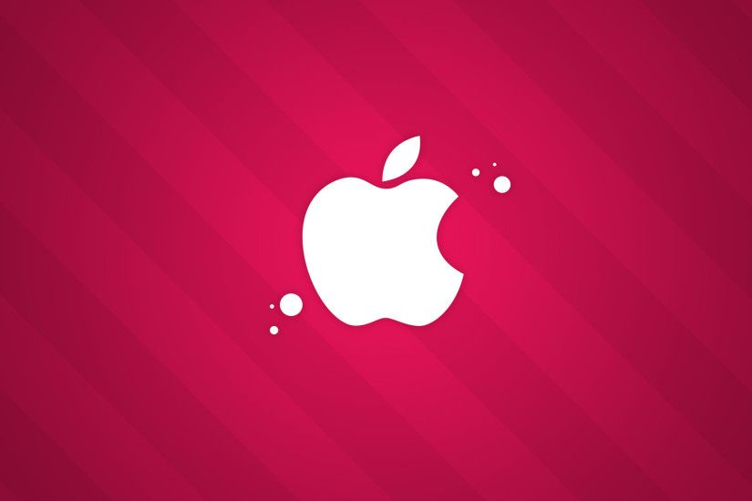 apple pink logo image HD wallpaper Wallpaper