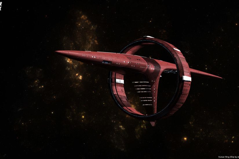 Star Trek Vulcan Ring Ship - free Star Trek computer desktop wallpaper,  pictures,