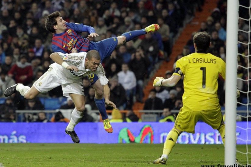 Messi, Pepe and Casillas Wallpaper HD
