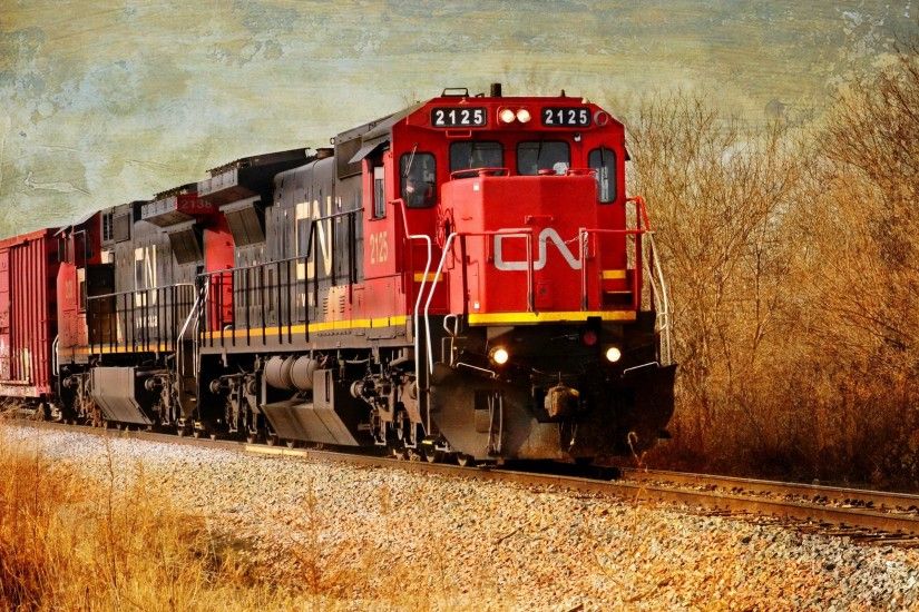 Train locomotive wallpaper