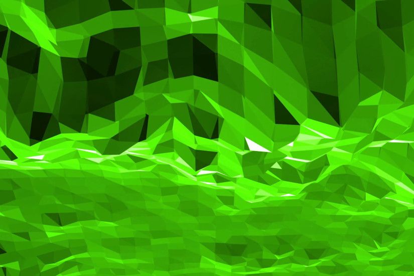 Cool Green Backgrounds Green Low Poly Background Pulsating Abstract Low  Poly Surface As