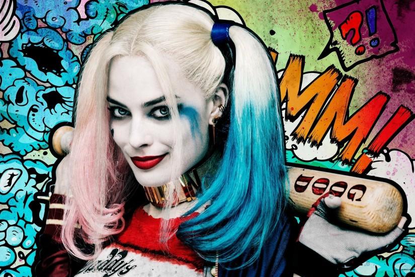 Movie - Suicide Squad Margot Robbie Harley Quinn Wallpaper