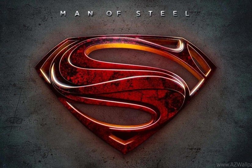 Man Of Steel Logo HD desktop wallpaper : High Definition .
