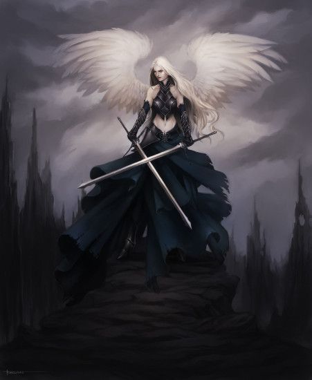 Elevit-Stock 467 149 Dark Angel of Hawyn by Lucastorquato27