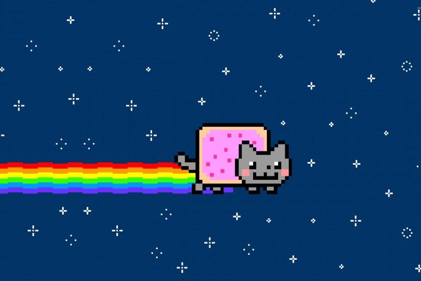 Nyan cat [4] wallpaper 2560x1600 jpg
