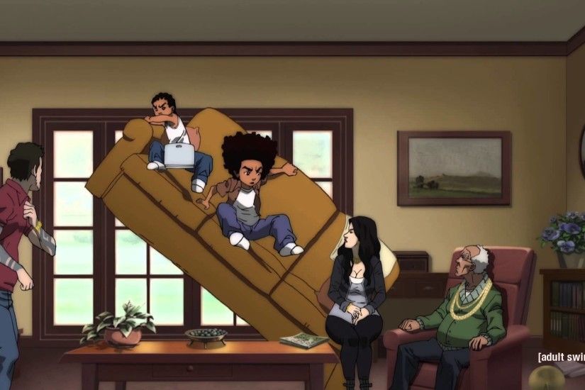 the boondocks wallpaper. I dont think youre ready