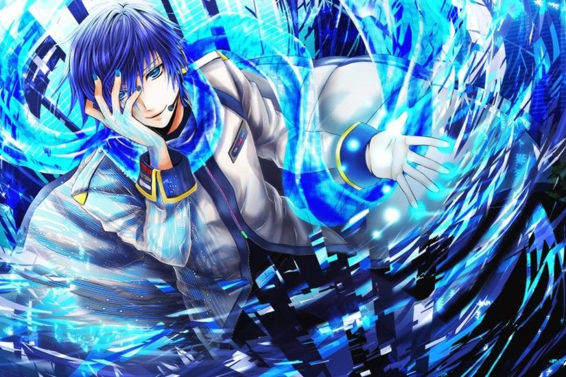 Kaito Vocaloid Backgrounds.