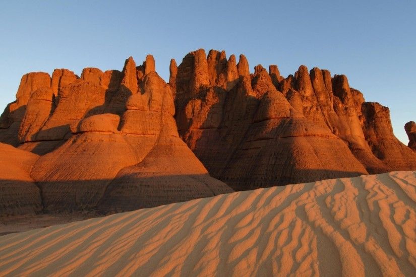 nature, Desert, Sand, Rock Formation, Algeria Wallpapers HD / Desktop and  Mobile Backgrounds