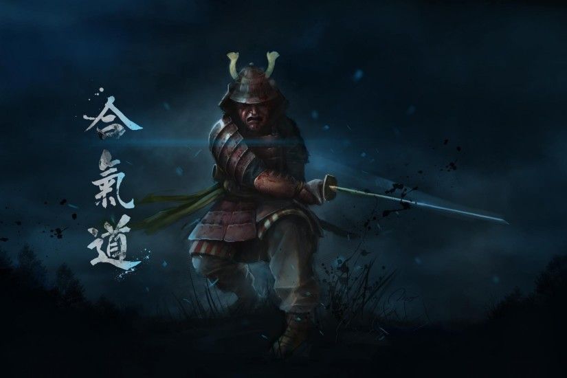 Samurai warrior fantasy art artwork asian wallpaper