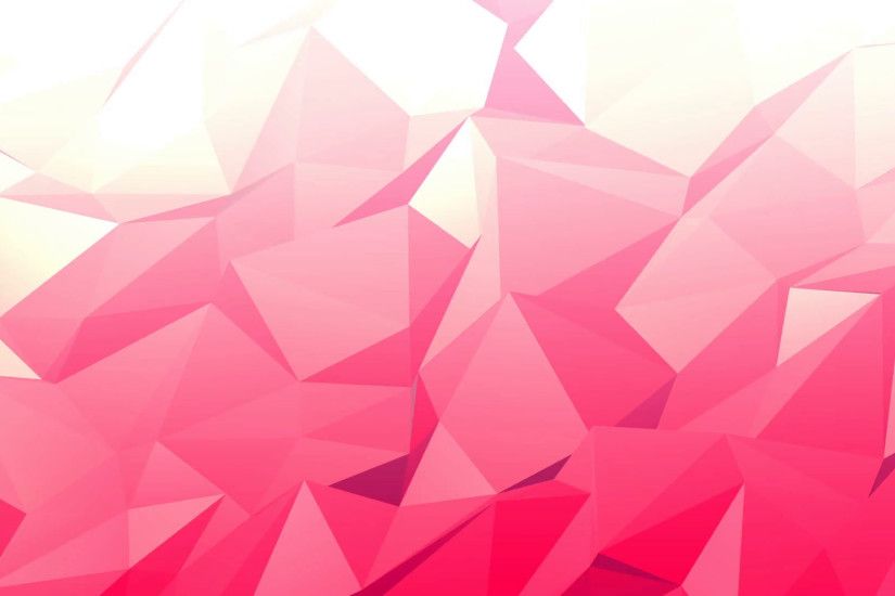 Abstract Light Pink Polygon Background