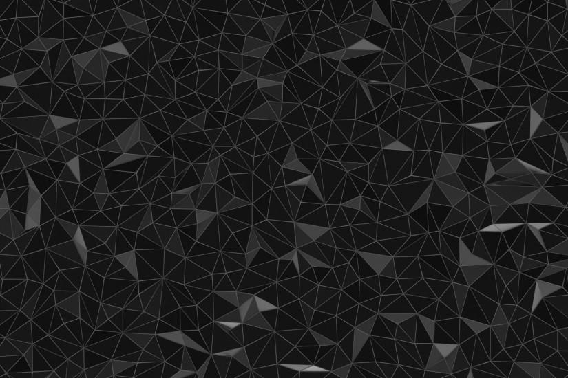 <b>Black Low Poly</b> Abstract <b>Background<