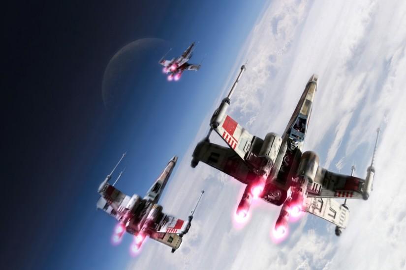 Star Wars Force Awakens XWing Wallpaper by HD Wallpapers Daily 1920Ã1080 X  Wing Wallpaper