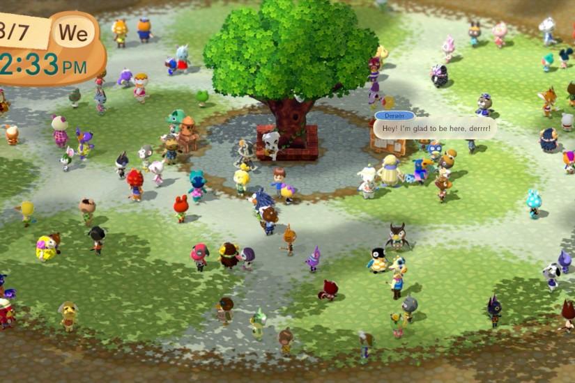 Animal Crossing Plaza Launches for the Wii U Today