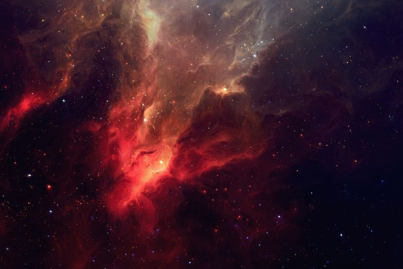 Red nebula Wallpaper #2567