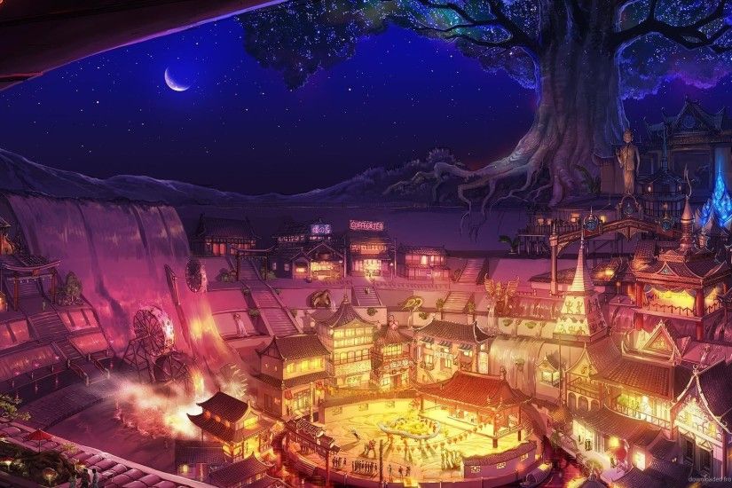 Amazing Fantasy City Art picture