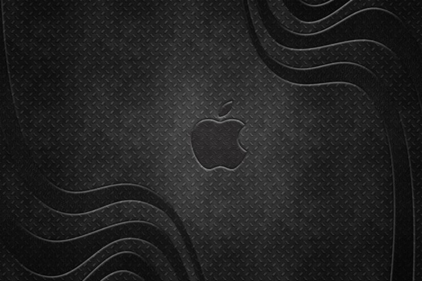 Dark Gray Apple Background 8442