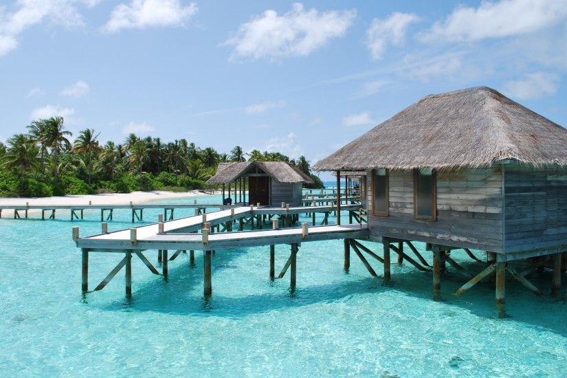 Maldives beach resort