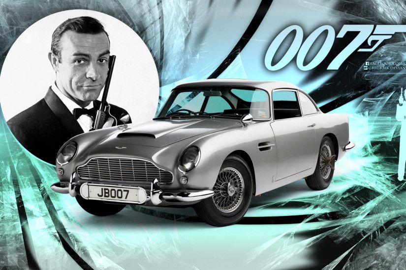 Movie - James Bond 007 Sean Connery Aston Martin Db5 Wallpaper
