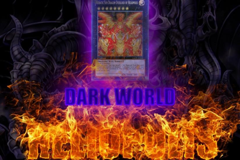 ... Yu-Gi-Oh - Dark World Heliopolis Background by lordscalgon