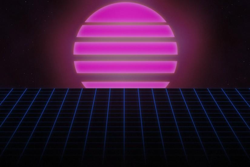 80s Sunset by AllieG3X on DeviantArt Retro 80s Wallpapers