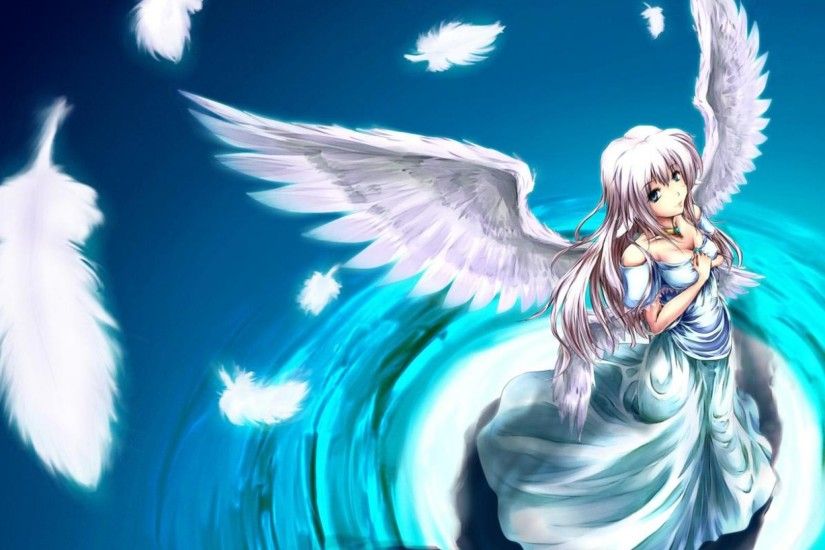 Full HD Anime Angel Wings Wallpapers