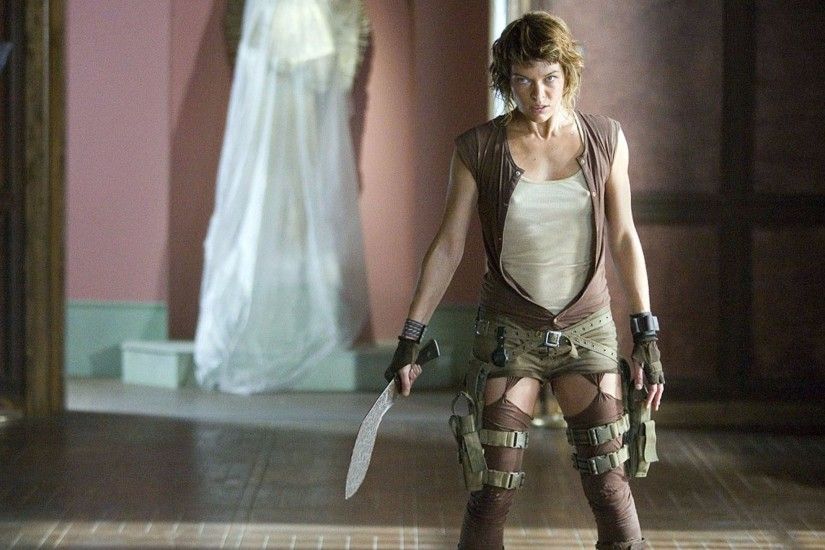 Milla Jovovich stars in Sony Pictures' action-thriller "Resident Evil:  Extinction.