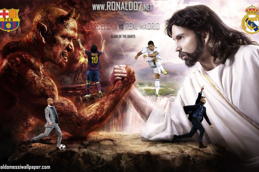 Real Madrid Vs Barcelona Wallpaper