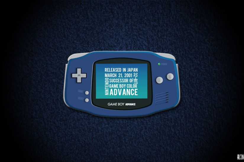 GameBoy Advance Wallpaper by Rcontrol GameBoy Advance Wallpaper by Rcontrol