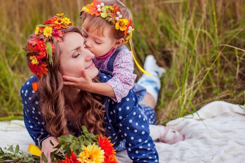 ... mother daughter love wallpaper download of cute family ...