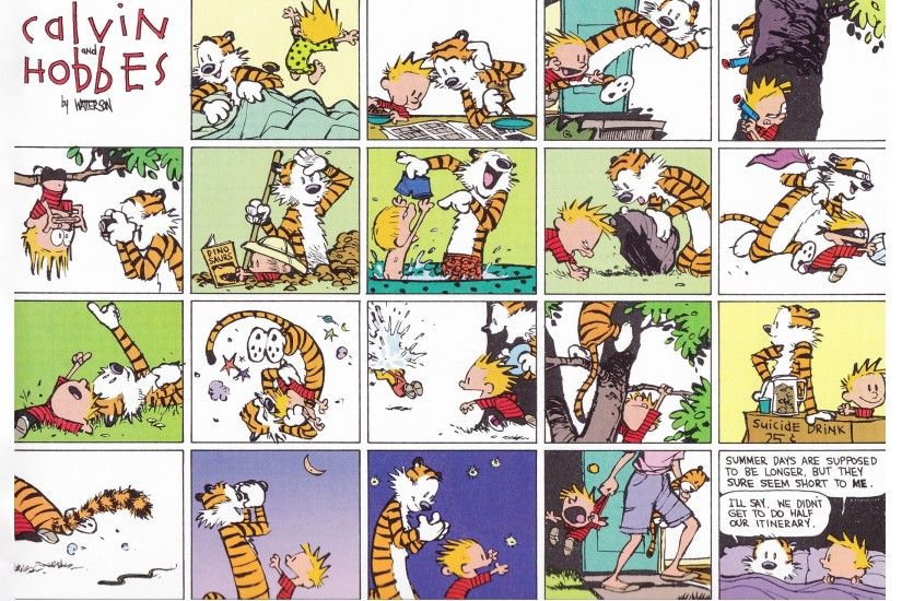 Comics - Calvin & Hobbes Hobbes (Calvin & Hobbes) Calvin (Calvin & Hobbes