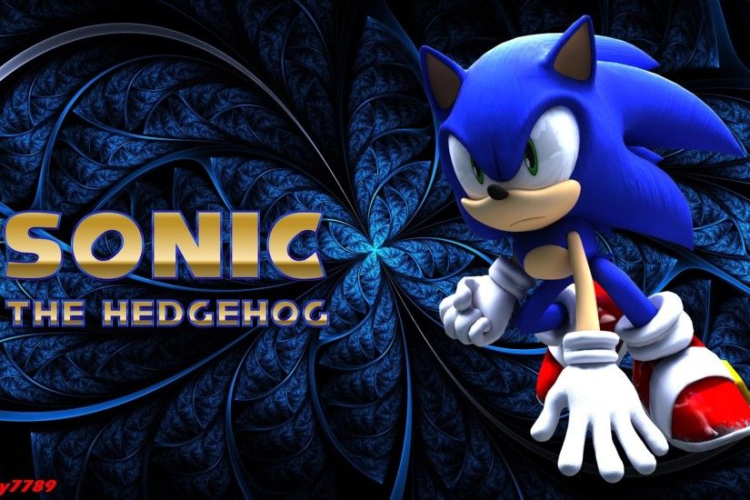 sonic the hedgehog wallpaper by knuxy7789