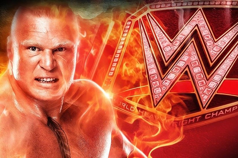Brock Lesnar WWE World Heavy Wieght Champion HD - StylishHDWallpapers