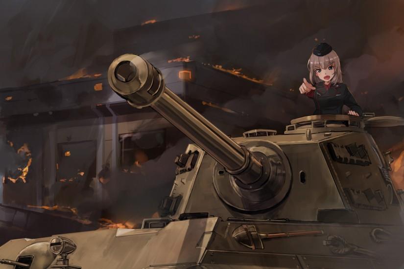 Erika Itsumi Girls Und Panzer Maho Nishizumi Tank Â· HD Wallpaper |  Background ID:701351